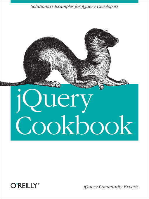 Title details for jQuery Cookbook by Cody Lindley - Wait list